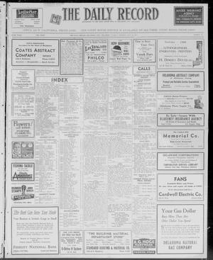 The Daily Record (Oklahoma City, Okla.), Vol. 34, No. 170, Ed. 1 Tuesday, July 20, 1937