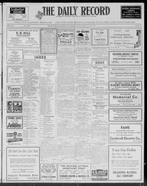 The Daily Record (Oklahoma City, Okla.), Vol. 34, No. 182, Ed. 1 Tuesday, August 3, 1937