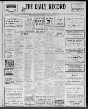 The Daily Record (Oklahoma City, Okla.), Vol. 34, No. 189, Ed. 1 Wednesday, August 11, 1937