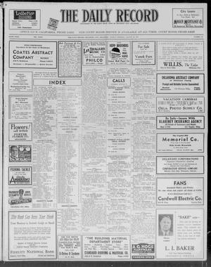The Daily Record (Oklahoma City, Okla.), Vol. 34, No. 199, Ed. 1 Monday, August 23, 1937