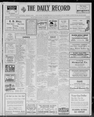 The Daily Record (Oklahoma City, Okla.), Vol. 34, No. 200, Ed. 1 Tuesday, August 24, 1937
