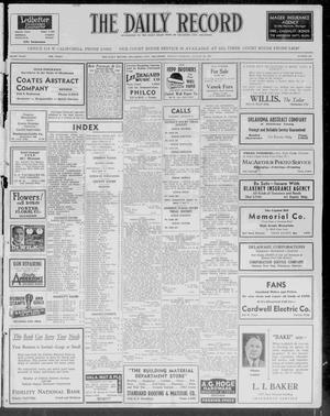 The Daily Record (Oklahoma City, Okla.), Vol. 34, No. 205, Ed. 1 Monday, August 30, 1937