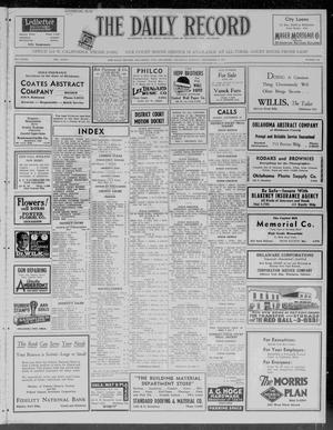 The Daily Record (Oklahoma City, Okla.), Vol. 34, No. 214, Ed. 1 Thursday, September 9, 1937