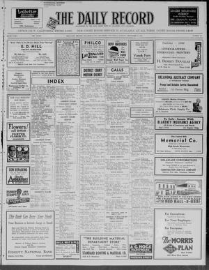 The Daily Record (Oklahoma City, Okla.), Vol. 34, No. 219, Ed. 1 Wednesday, September 15, 1937