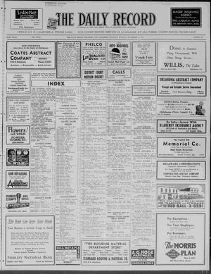 The Daily Record (Oklahoma City, Okla.), Vol. 34, No. 220, Ed. 1 Thursday, September 16, 1937