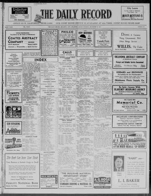 The Daily Record (Oklahoma City, Okla.), Vol. 34, No. 223, Ed. 1 Monday, September 20, 1937