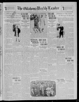 The Oklahoma Weekly Leader (Oklahoma City, Okla.), Vol. 10, No. 28, Ed. 1 Friday, February 22, 1929