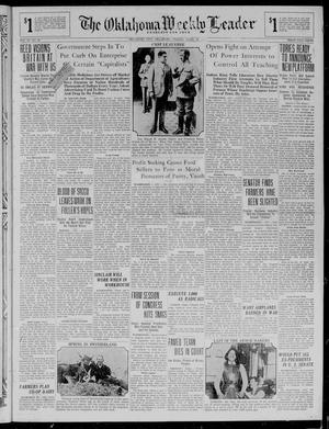 The Oklahoma Weekly Leader (Oklahoma City, Okla.), Vol. 10, No. 36, Ed. 1 Friday, April 19, 1929