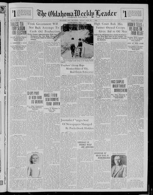 The Oklahoma Weekly Leader (Oklahoma City, Okla.), Vol. 10, No. 37, Ed. 1 Friday, April 26, 1929