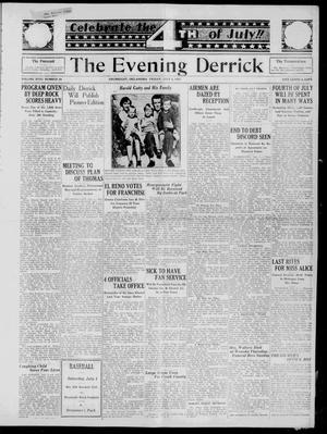 The Evening Derrick (Drumright, Okla.), Vol. 18, No. 29, Ed. 1 Friday, July 3, 1931