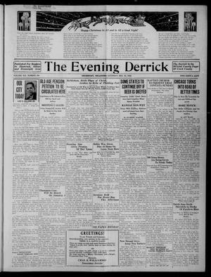 The Evening Derrick (Drumright, Okla.), Vol. 19, No. 164, Ed. 1 Saturday, December 24, 1932