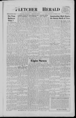 Fletcher Herald (Fletcher, Okla.), Vol. 48, No. 15, Ed. 1 Thursday, October 9, 1958