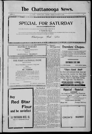 The Chattanooga News. (Chattanooga, Okla.), Vol. 14, Ed. 1 Thursday, September 30, 1920