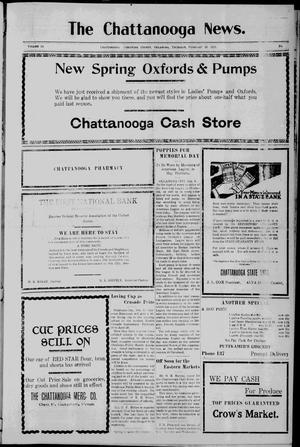 The Chattanooga News. (Chattanooga, Okla.), Vol. 14, Ed. 1 Thursday, February 10, 1921