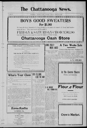 The Chattanooga News. (Chattanooga, Okla.), Vol. 16, No. 50, Ed. 1 Thursday, February 9, 1922