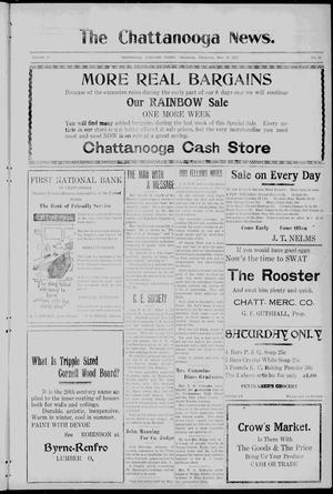 The Chattanooga News. (Chattanooga, Okla.), Vol. 17, No. 12, Ed. 1 Thursday, May 18, 1922