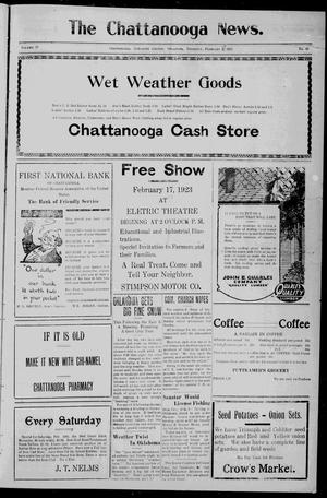 Primary view of object titled 'The Chattanooga News. (Chattanooga, Okla.), Vol. 17, No. 50, Ed. 1 Thursday, February 8, 1923'.