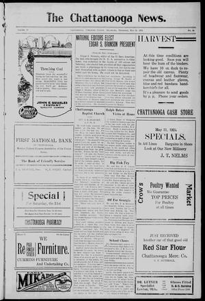 The Chattanooga News. (Chattanooga, Okla.), Vol. 19, No. 14, Ed. 1 Thursday, May 29, 1924