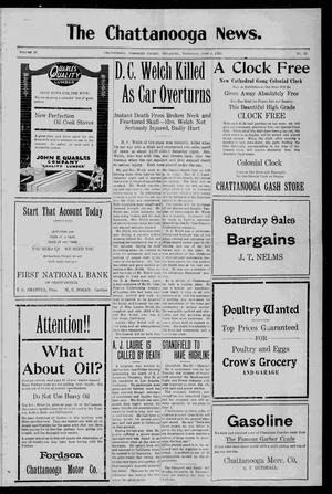 The Chattanooga News. (Chattanooga, Okla.), Vol. 20, No. 15, Ed. 1 Thursday, June 4, 1925