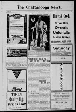 The Chattanooga News. (Chattanooga, Okla.), Vol. 21, No. 20, Ed. 1 Thursday, June 10, 1926