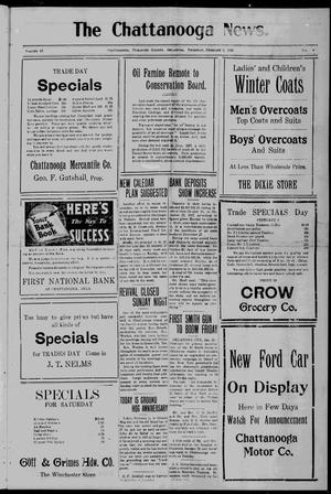 The Chattanooga News. (Chattanooga, Okla.), Vol. 23, No. 6, Ed. 1 Thursday, February 2, 1928