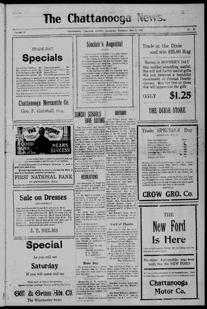 The Chattanooga News. (Chattanooga, Okla.), Vol. 23, No. 20, Ed. 1 Thursday, May 10, 1928