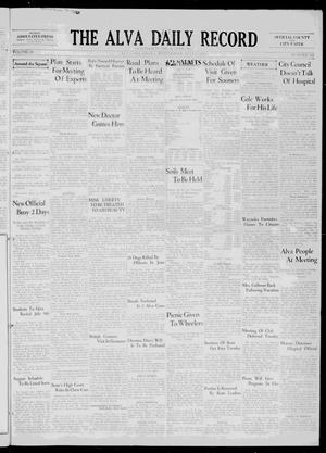 The Alva Daily Record (Alva, Okla.), Vol. 29, No. 119, Ed. 1 Wednesday, July 8, 1931