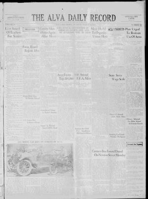 The Alva Daily Record (Alva, Okla.), Vol. 29, No. 166, Ed. 1 Tuesday, September 1, 1931