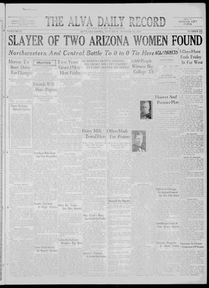 The Alva Daily Record (Alva, Okla.), Vol. 29, No. 212, Ed. 1 Saturday, October 24, 1931
