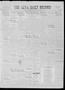 Thumbnail image of item number 1 in: 'The Alva Daily Record (Alva, Okla.), Vol. 29, No. 227, Ed. 1 Wednesday, November 11, 1931'.