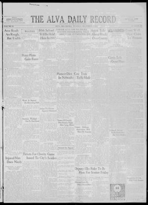 The Alva Daily Record (Alva, Okla.), Vol. 29, No. 244, Ed. 1 Tuesday, December 1, 1931