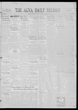 The Alva Daily Record (Alva, Okla.), Vol. 29, No. 257, Ed. 1 Wednesday, December 16, 1931