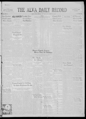 The Alva Daily Record (Alva, Okla.), Vol. 29, No. 261, Ed. 1 Sunday, December 20, 1931