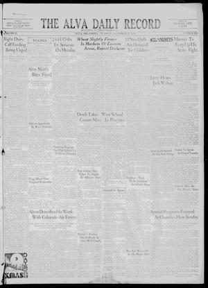 The Alva Daily Record (Alva, Okla.), Vol. 29, No. 262, Ed. 1 Tuesday, December 22, 1931