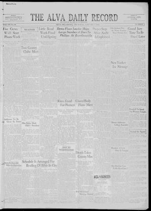 The Alva Daily Record (Alva, Okla.), Vol. 30, No. 6, Ed. 1 Thursday, January 7, 1932