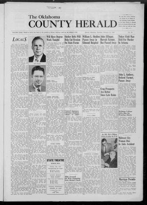 The Oklahoma County Herald (Harrah, Okla.), Vol. 32, No. 48, Ed. 1 Thursday, February 21, 1957