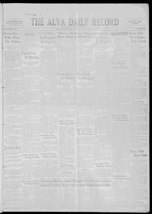 The Alva Daily Record (Alva, Okla.), Vol. 30, No. 13, Ed. 1 Friday, January 15, 1932