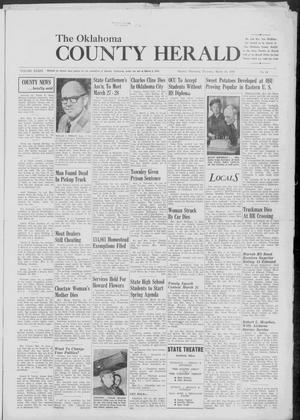The Oklahoma County Herald (Harrah, Okla.), Vol. 33, No. 52, Ed. 1 Thursday, March 20, 1958