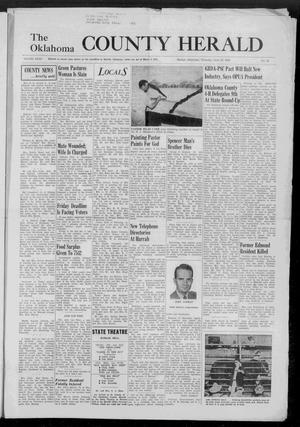 The Oklahoma County Herald (Harrah, Okla.), Vol. 34, No. 13, Ed. 1 Thursday, June 19, 1958