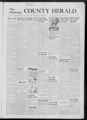 The Oklahoma County Herald (Harrah, Okla.), Vol. 34, No. 25, Ed. 1 Thursday, September 11, 1958