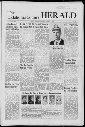 The Oklahoma County Herald (Harrah, Okla.), Vol. 35, No. 46, Ed. 1 Thursday, February 4, 1960
