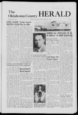 The Oklahoma County Herald (Harrah, Okla.), Vol. 36, No. 6, Ed. 1 Thursday, April 28, 1960