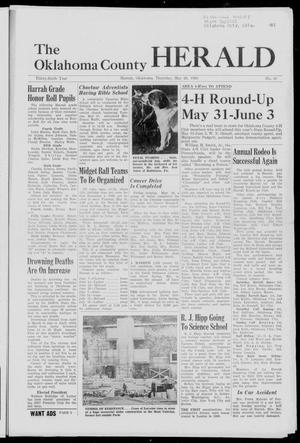 Primary view of object titled 'The Oklahoma County Herald (Harrah, Okla.), Vol. 36, No. 10, Ed. 1 Thursday, May 26, 1960'.