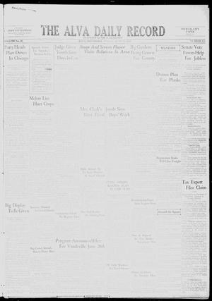 The Alva Daily Record (Alva, Okla.), Vol. 30, No. 151, Ed. 1 Friday, June 24, 1932