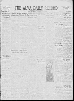 The Alva Daily Record (Alva, Okla.), Vol. 30, No. 166, Ed. 1 Tuesday, July 12, 1932