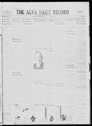 The Alva Daily Record (Alva, Okla.), Vol. 30, No. 182, Ed. 1 Friday, July 29, 1932