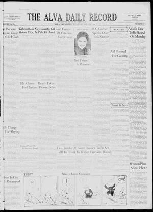 The Alva Daily Record (Alva, Okla.), Vol. 30, No. 183, Ed. 1 Saturday, July 30, 1932