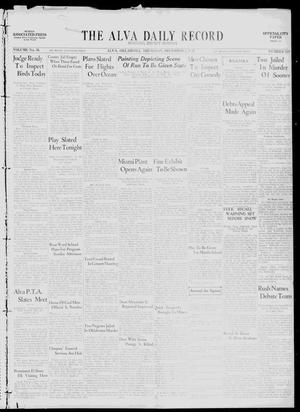 The Alva Daily Record (Alva, Okla.), Vol. 30, No. 289, Ed. 1 Thursday, December 1, 1932