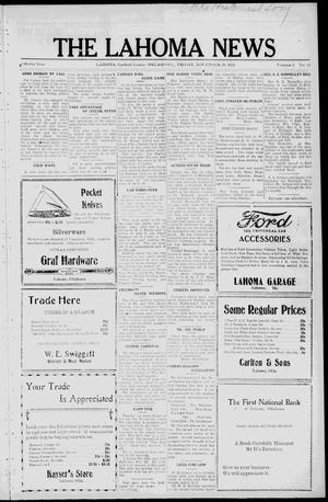 The Lahoma News (Lahoma, Okla.), Vol. 2, No. 34, Ed. 1 Friday, November 28, 1924