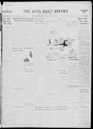 The Alva Daily Record (Alva, Okla.), Vol. 31, No. 7, Ed. 1 Sunday, January 8, 1933